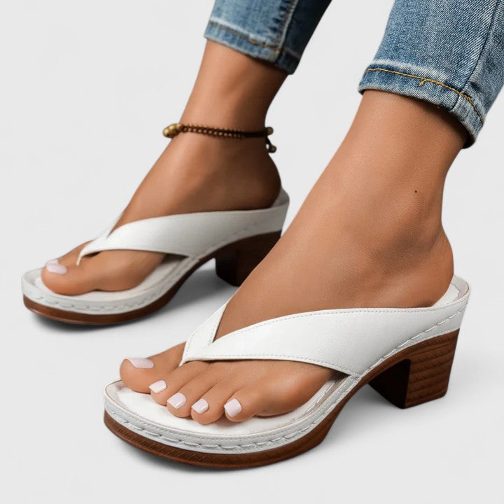 Adrienne | Timeless Block-Heel Sandals