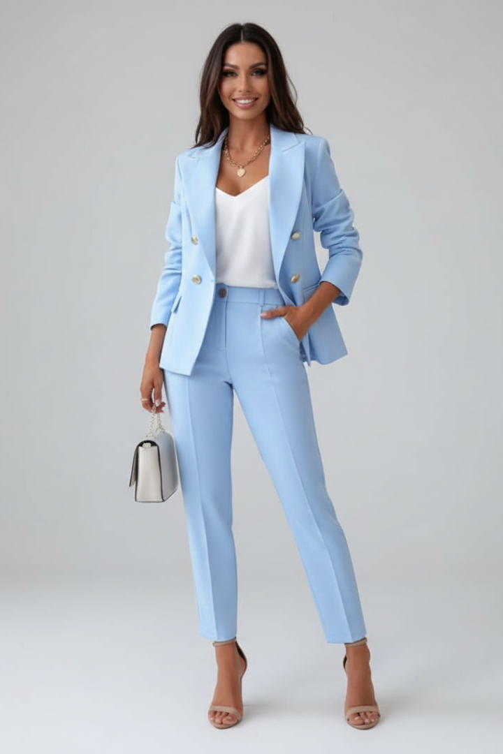 Helena | Refined Double-Breasted Suit Set