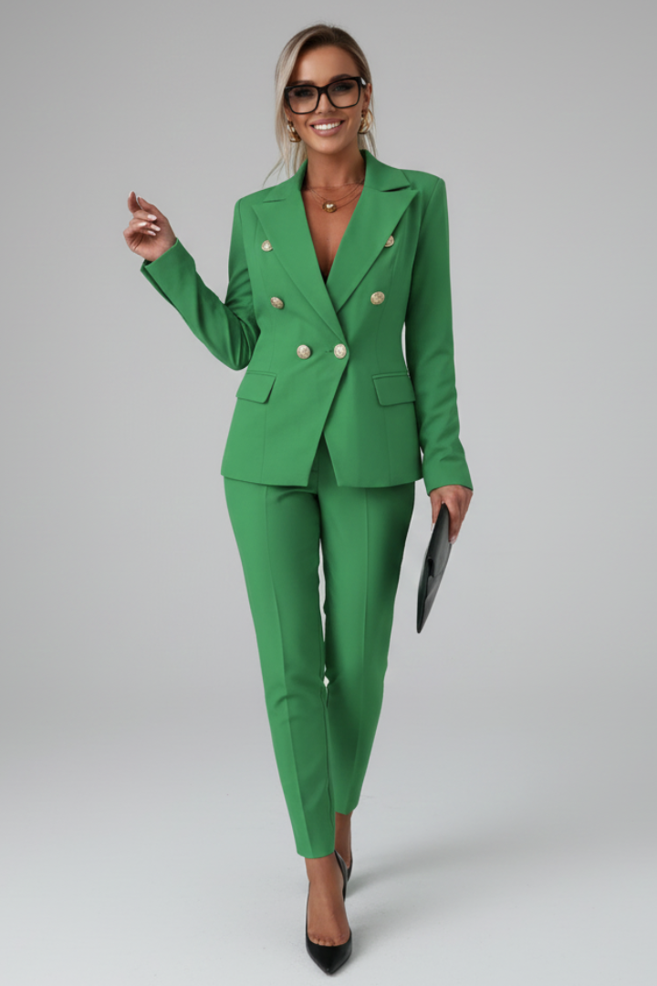 Helena | Refined Double-Breasted Suit Set