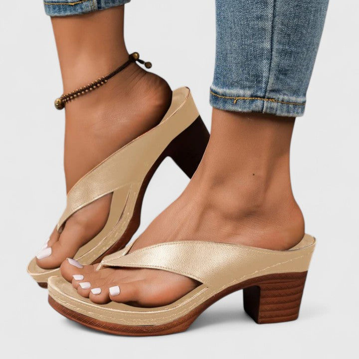 Adrienne | Timeless Block-Heel Sandals