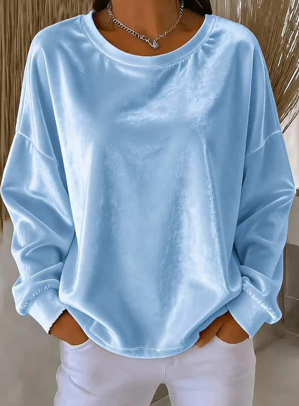 Olivia | Relaxed Long Sleeve Blouse