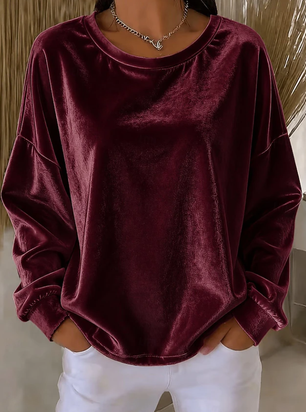 Olivia | Relaxed Long Sleeve Blouse