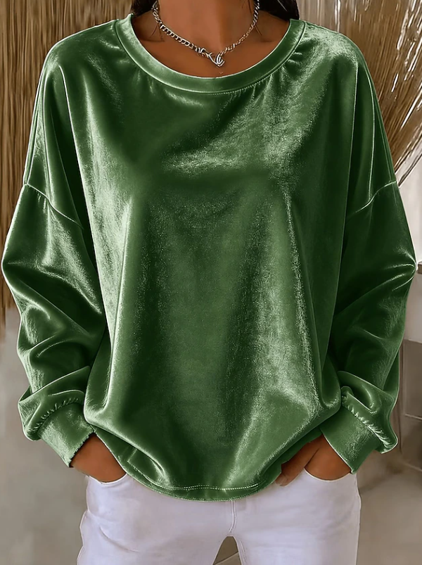 Olivia | Relaxed Long Sleeve Blouse
