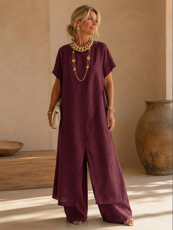 Amelia | Relaxed Wide-Leg Jumpsuit
