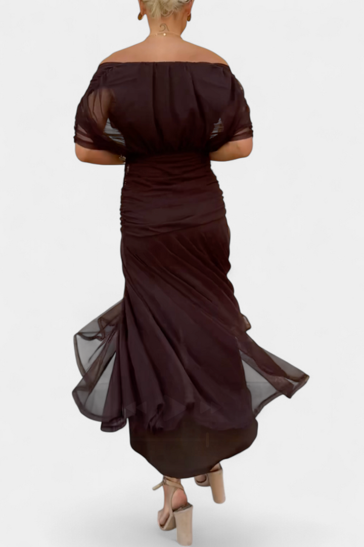 Sophia | Elegant Off-Shoulder Dress