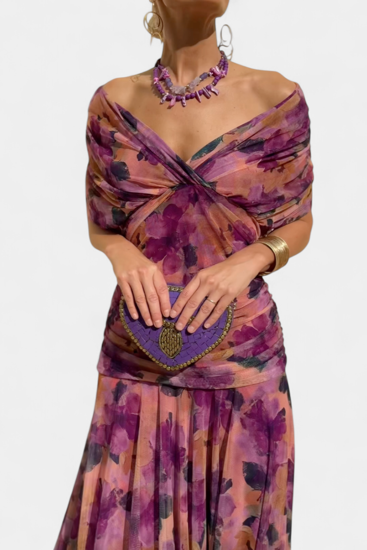 Sophia | Elegant Off-Shoulder Dress