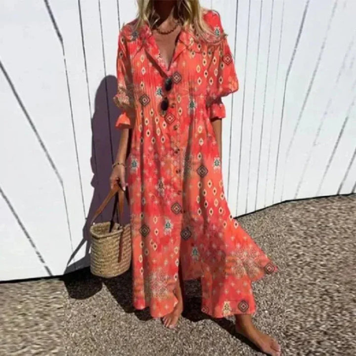 Rimmey | Elegant Wide Boho Dress