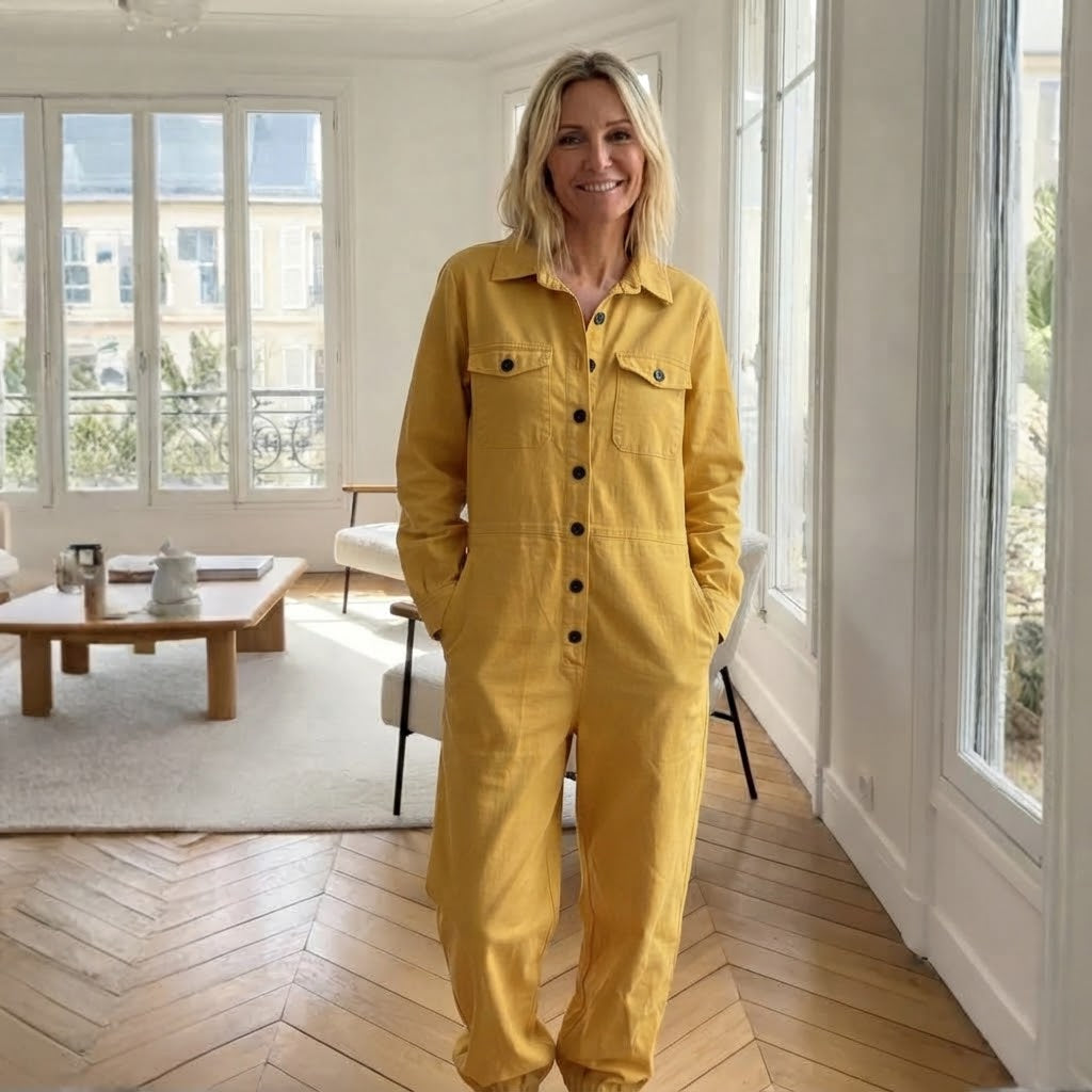 Sierra | Long-Sleeve Hoodie Jumpsuit
