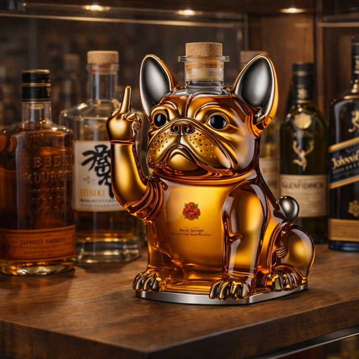 Dean | Whisky Bottle Dog Design