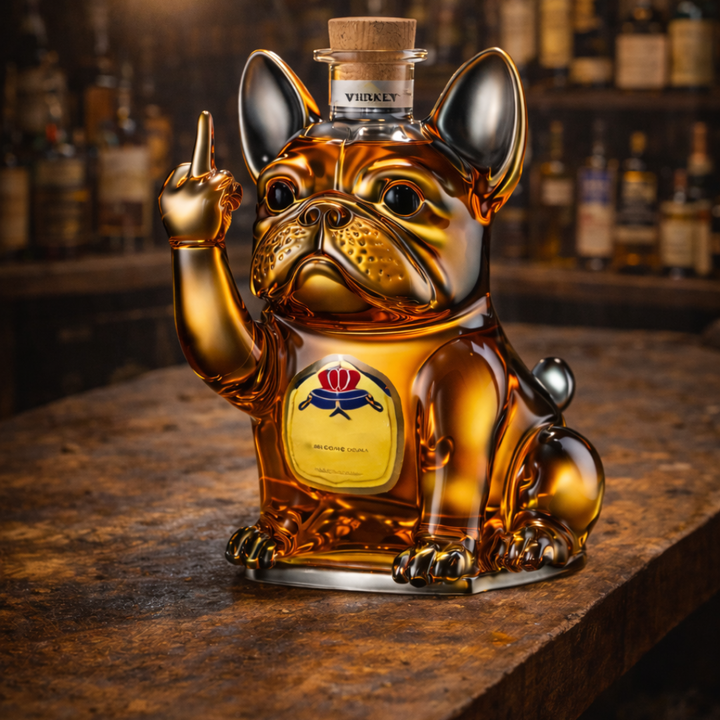 Dean | Whisky Bottle Dog Design