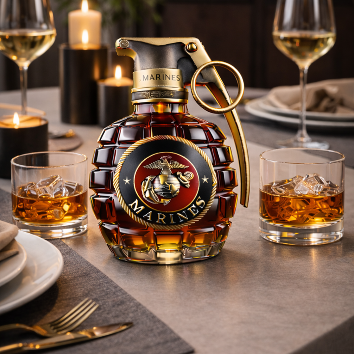 Craig | Whisky Bottle Pomegranate Design