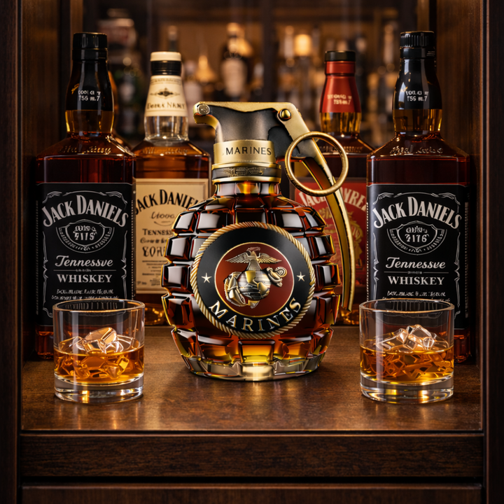 Craig | Whisky Bottle Pomegranate Design