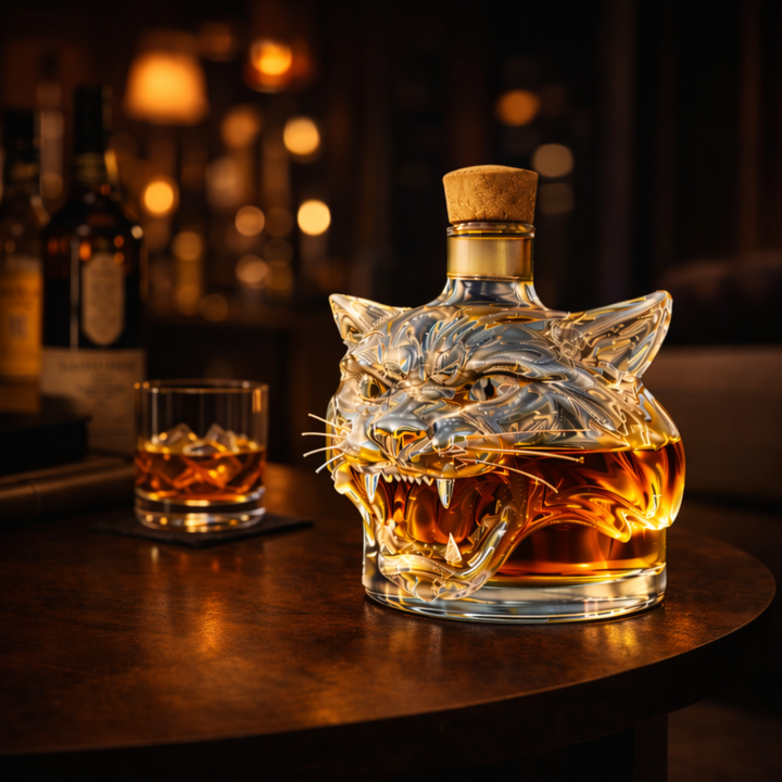 Joseph | Whisky Bottle Tiger Design