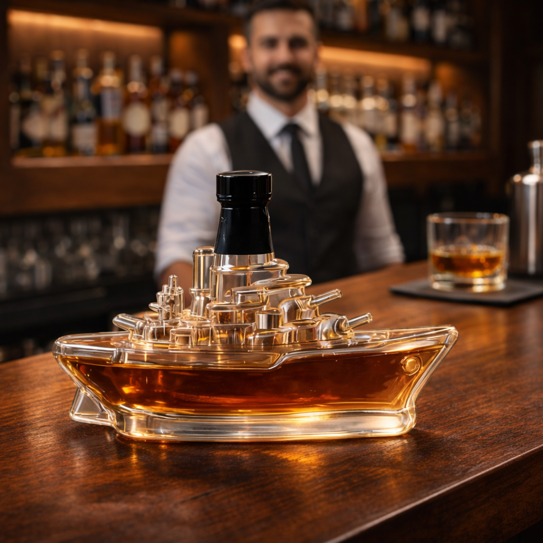 Travis | Whisky Bottle  Marine Ship Design