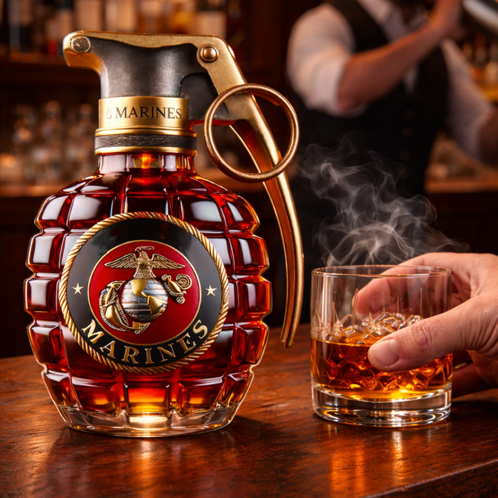 Craig | Whisky Bottle Pomegranate Design