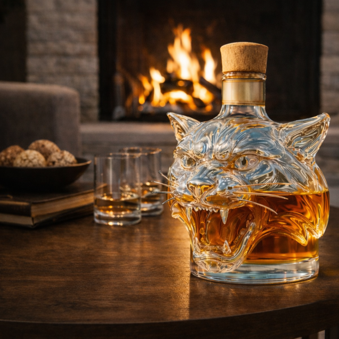 Joseph | Whisky Bottle Tiger Design