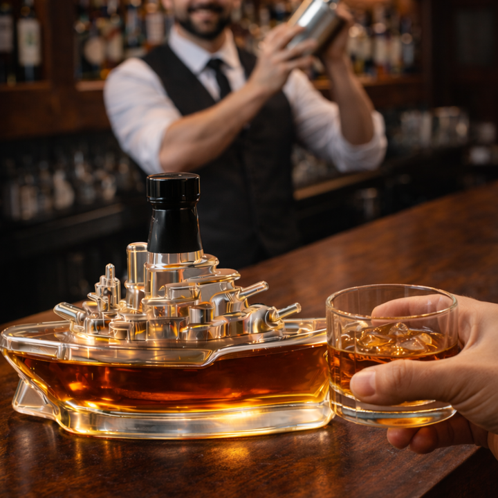 Travis | Whisky Bottle  Marine Ship Design