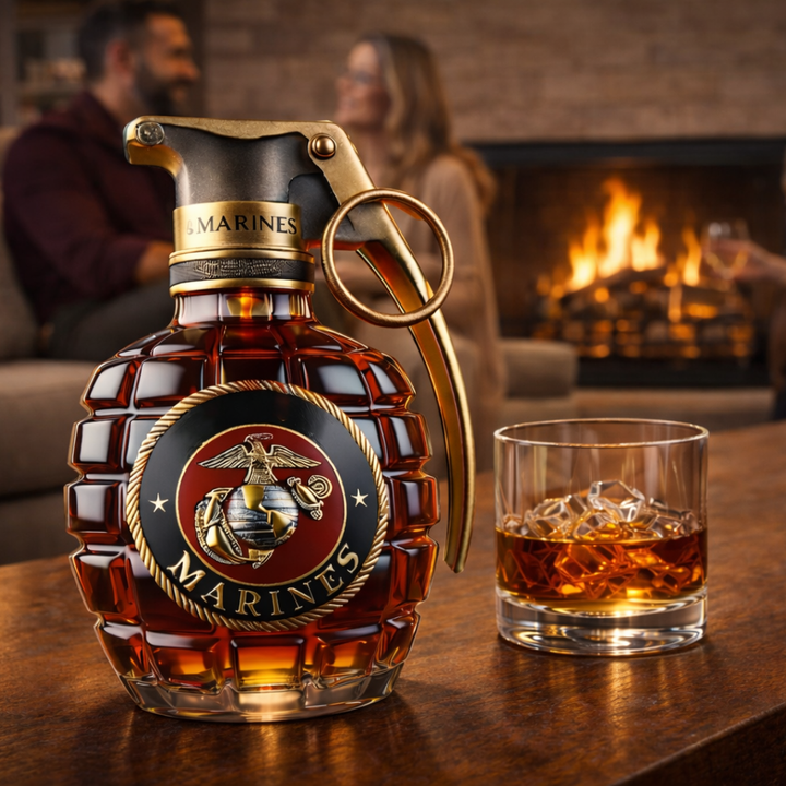 Craig | Whisky Bottle Pomegranate Design