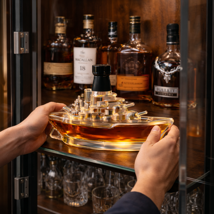 Travis | Whisky Bottle  Marine Ship Design