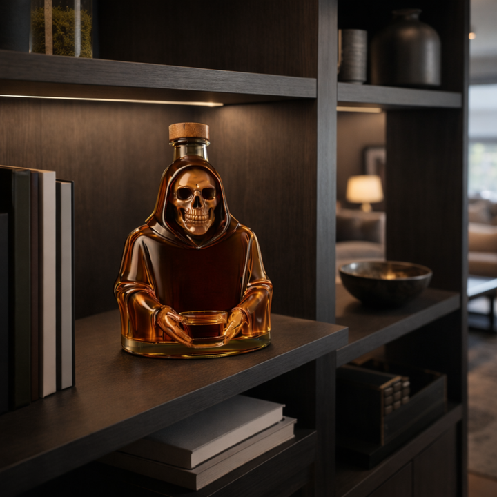 Roger | Whisky Bottle Death Design