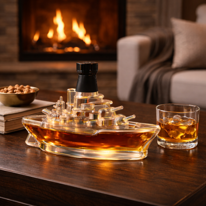 Travis | Whisky Bottle  Marine Ship Design