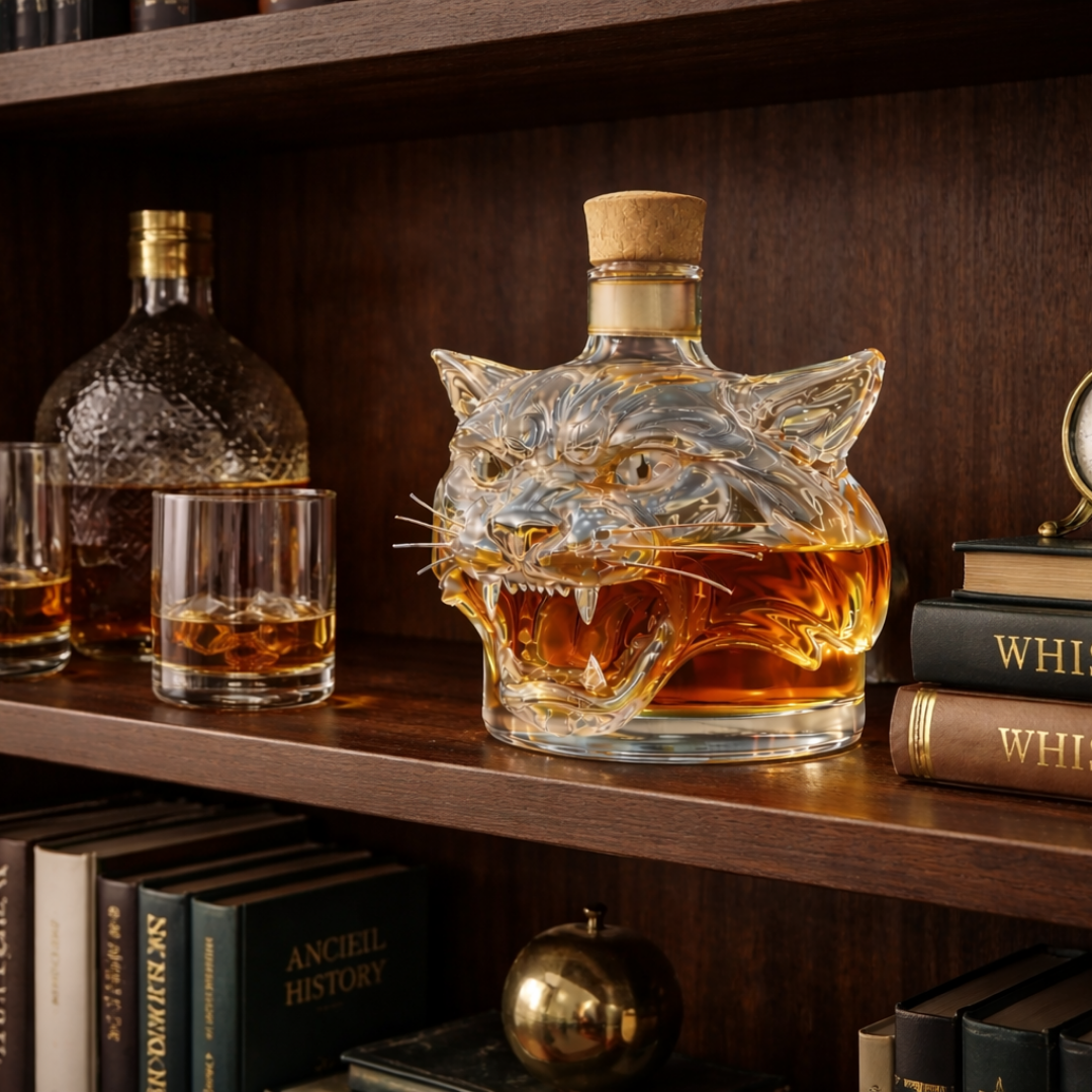 Joseph | Whisky Bottle Tiger Design