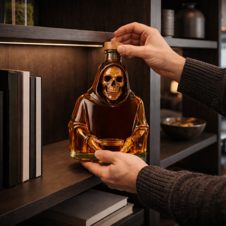 Roger | Whisky Bottle Death Design