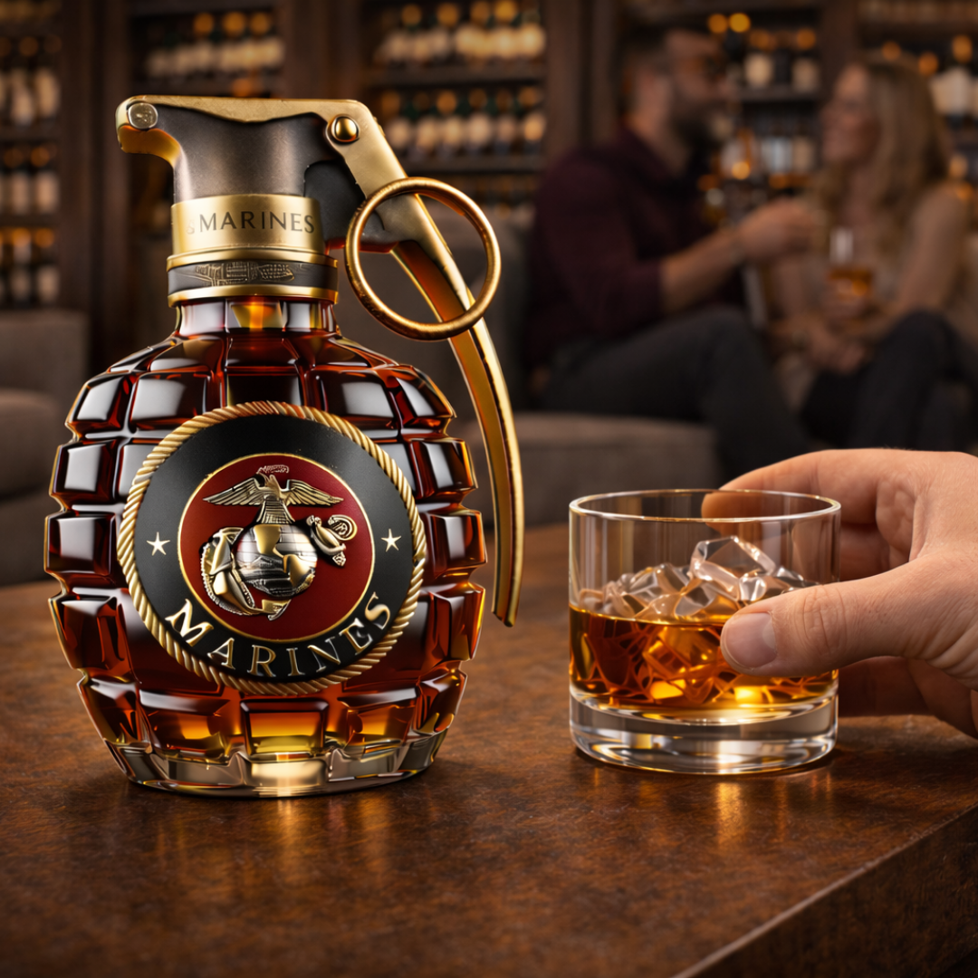 Craig | Whisky Bottle Pomegranate Design
