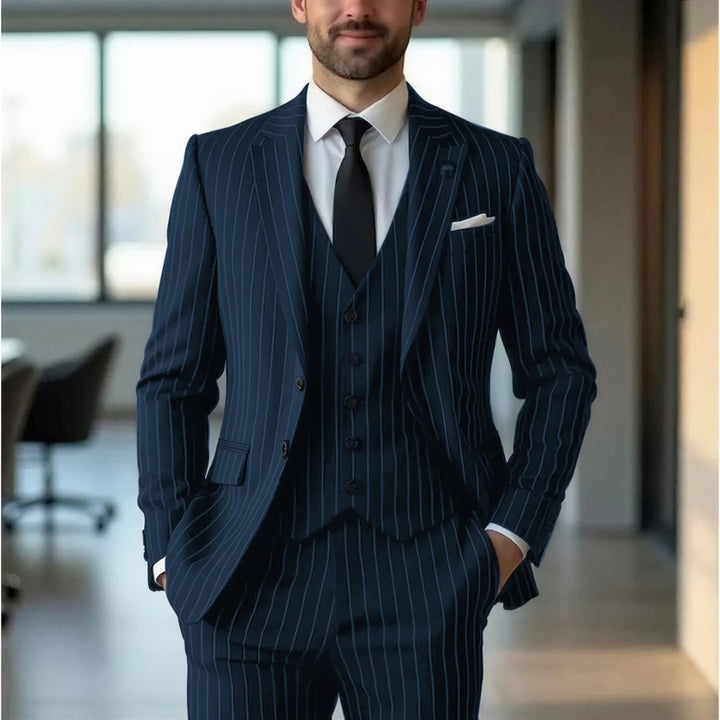 Sullivan | Pinstripe Three-Piece Suit