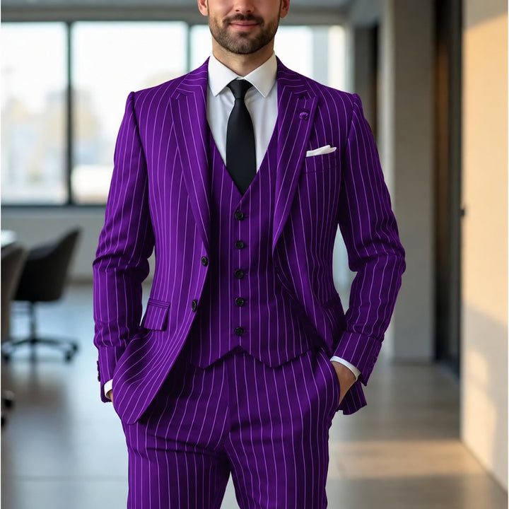 Sullivan | Pinstripe Three-Piece Suit
