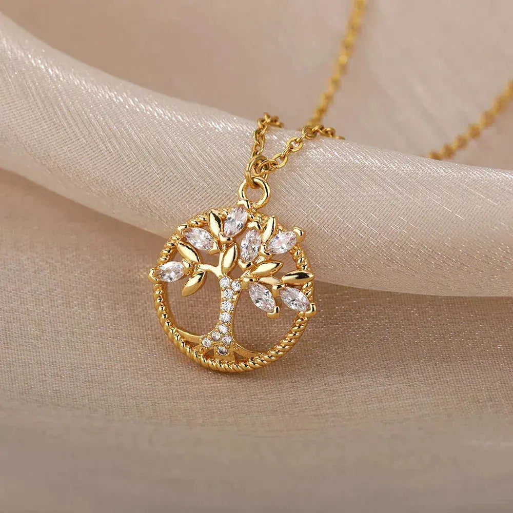 Janet | Elegant Tree of Life Necklace