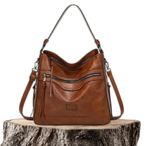 Selena | Classic Retro Zipper Shoulder Bag