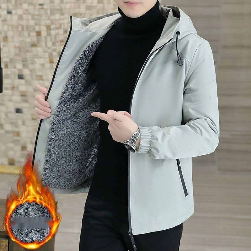Victor | Cozy Fleece-Lined Hooded Jacket