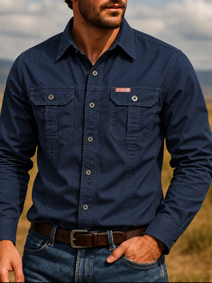 Wade | Rugged Western Work Shirt