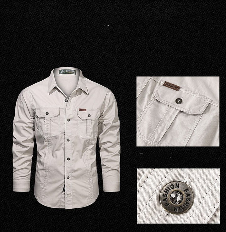 Wade | Rugged Western Work Shirt