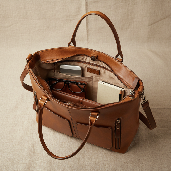 Maya | Elegant Pocket Shoulder Bag