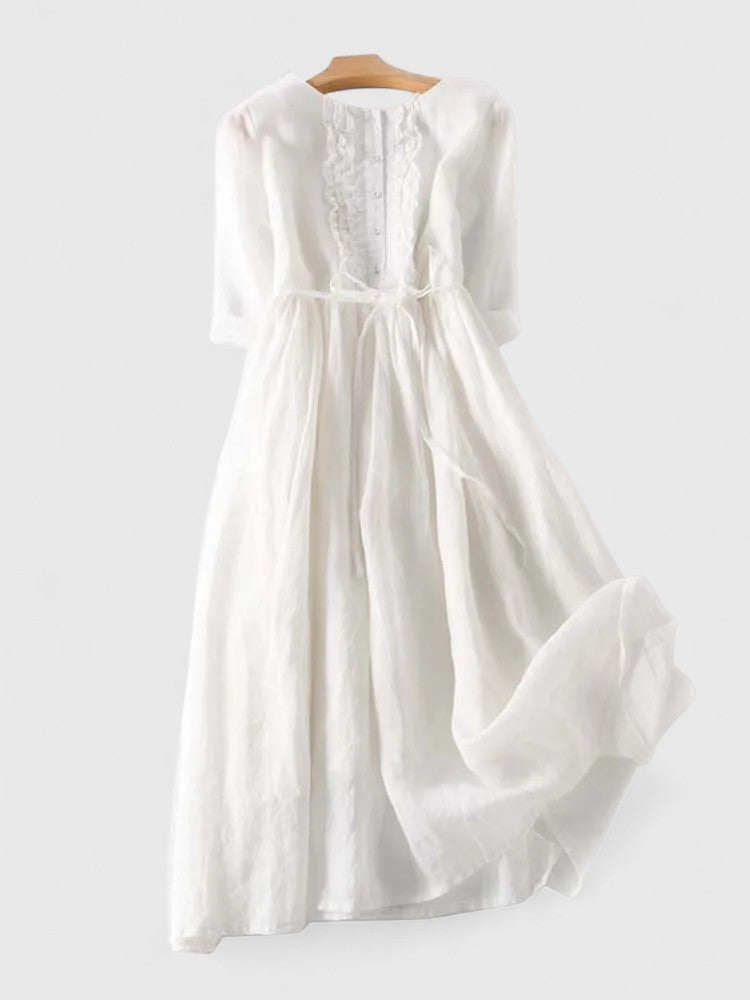 Martha | Elegant Mid Sleeve Lace Dress