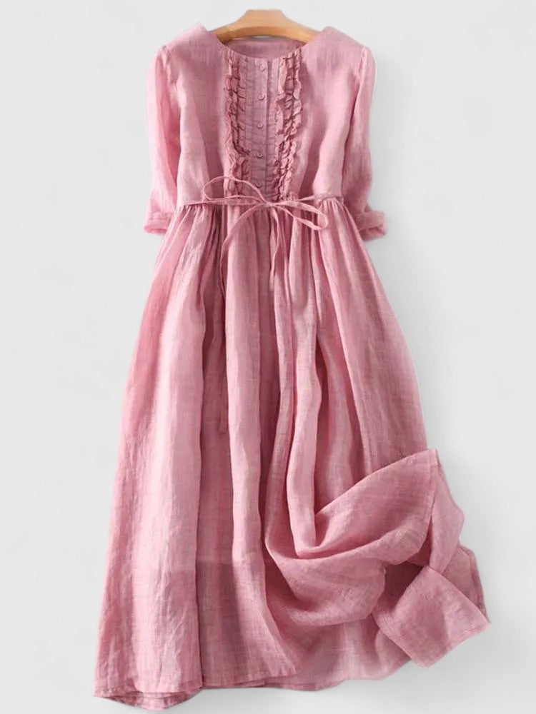 Martha | Elegant Mid Sleeve Lace Dress