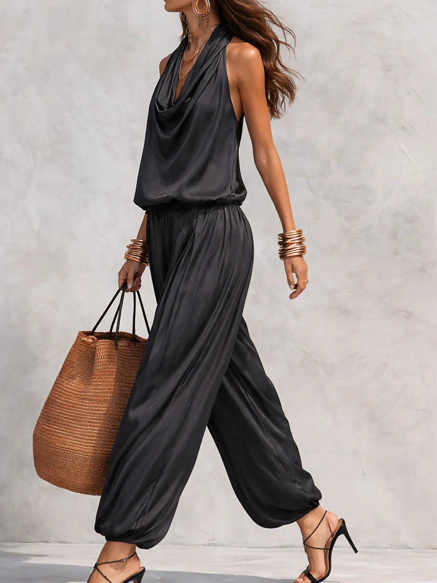 Gianna | Draped Sleeveless Set