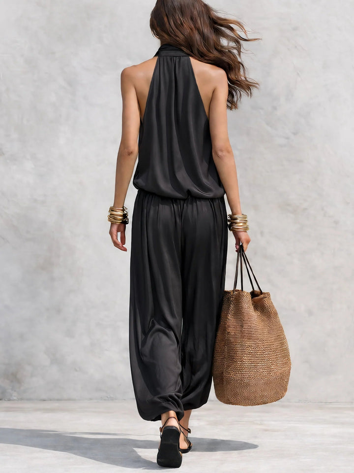 Gianna | Draped Sleeveless Set