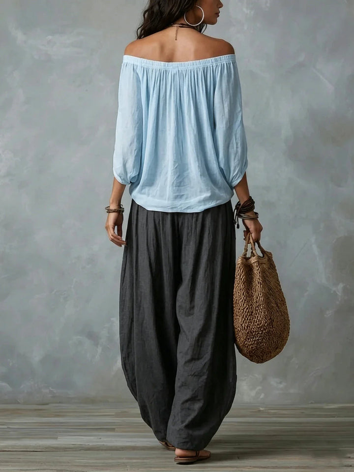 Esme | Relaxed Off-Shoulder Set