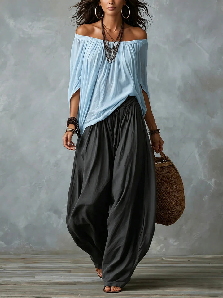 Esme | Relaxed Off-Shoulder Set