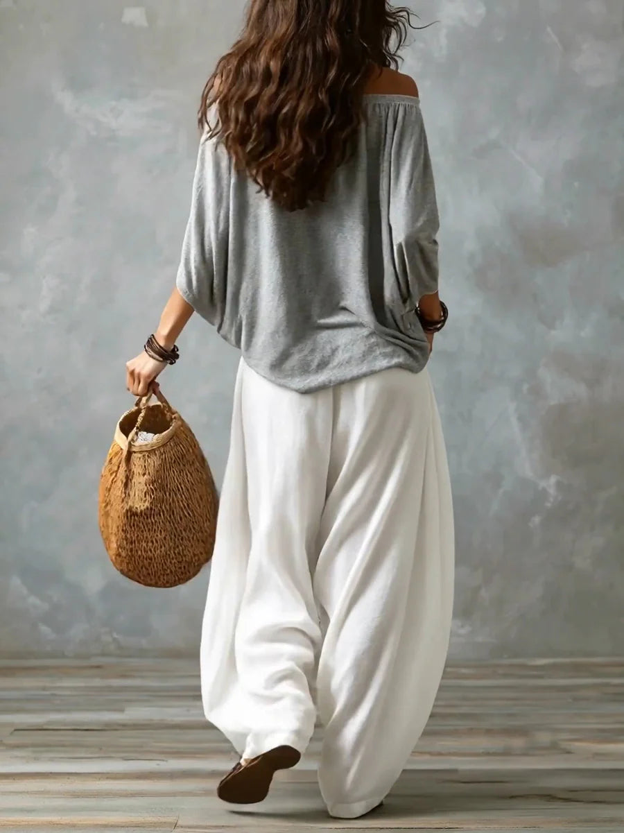 Esme | Relaxed Off-Shoulder Set