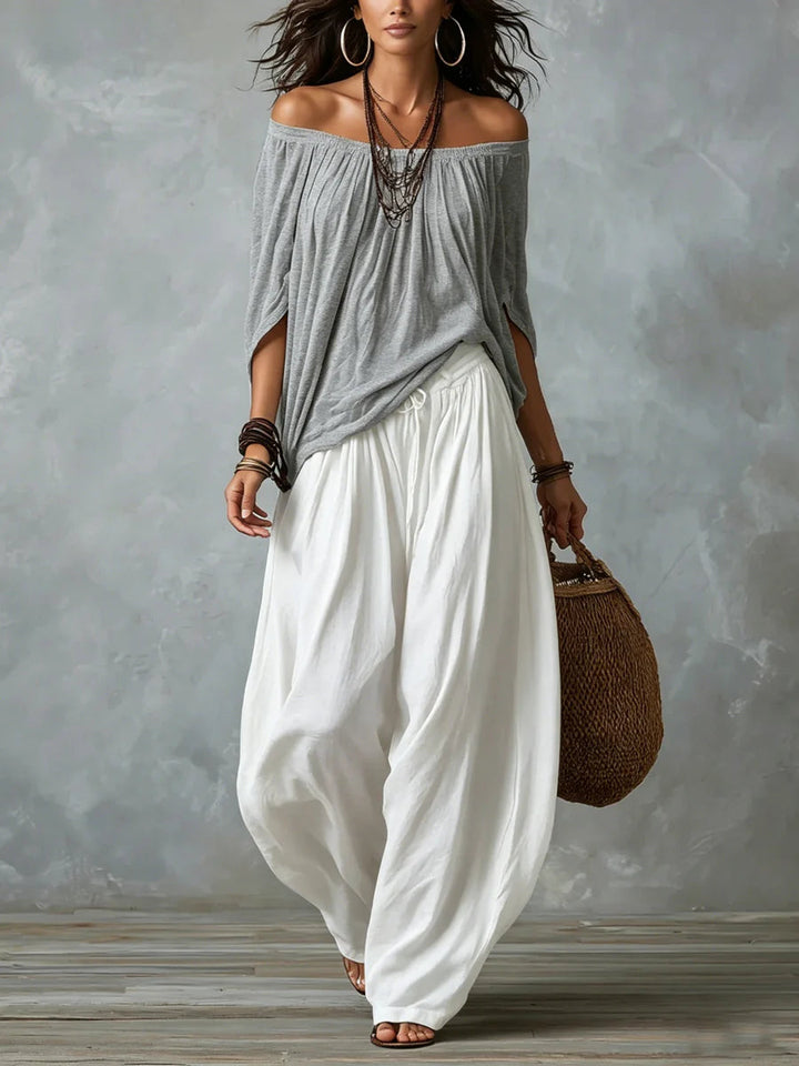 Esme | Relaxed Off-Shoulder Set