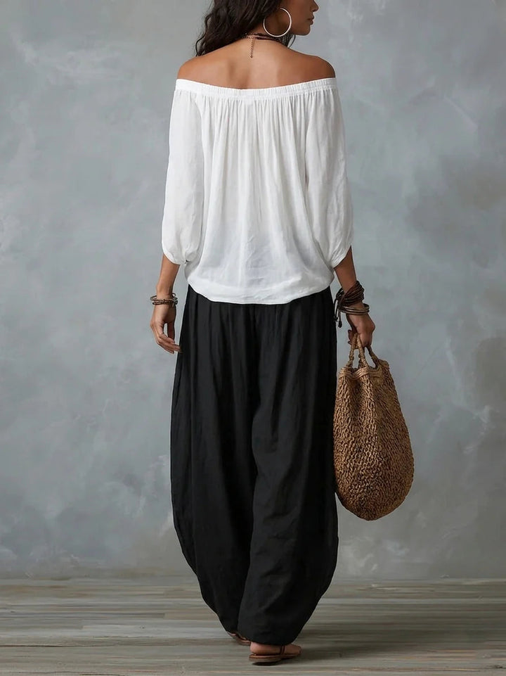 Esme | Relaxed Off-Shoulder Set
