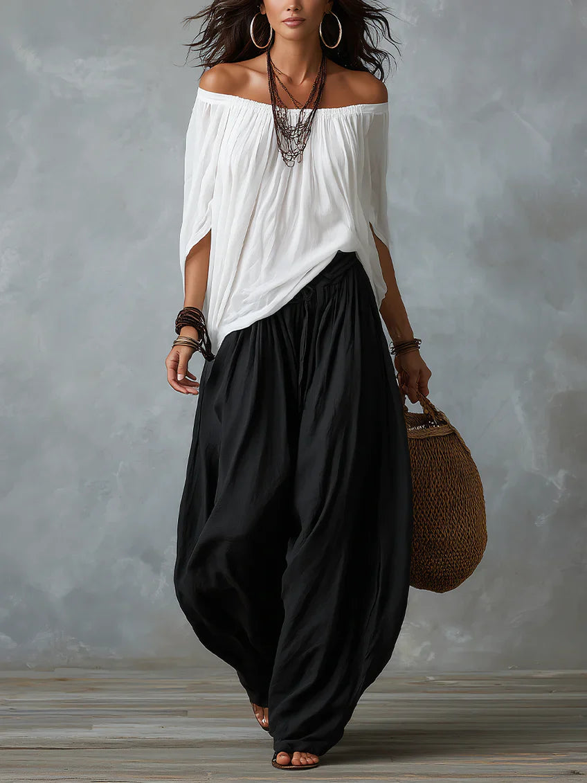 Esme | Relaxed Off-Shoulder Set