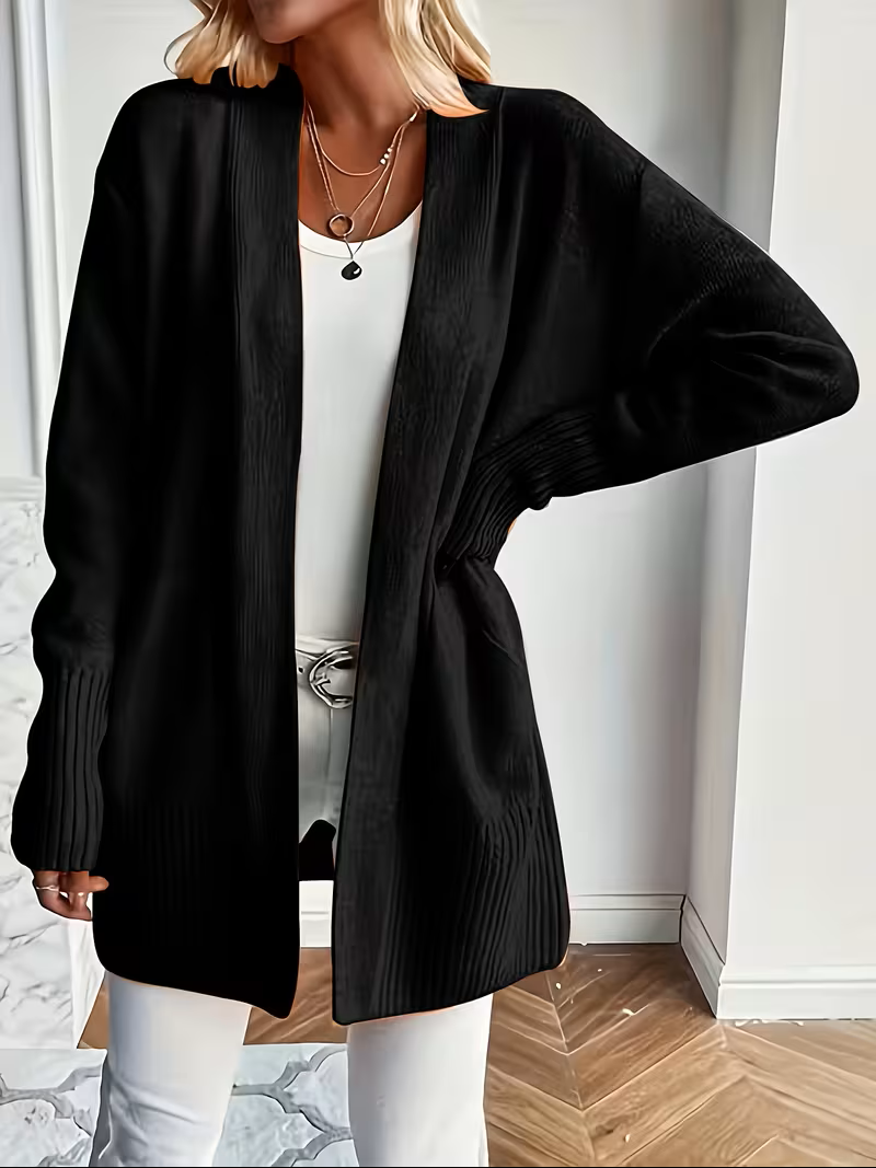 Deanna | Relaxed Open-Front Cardigan