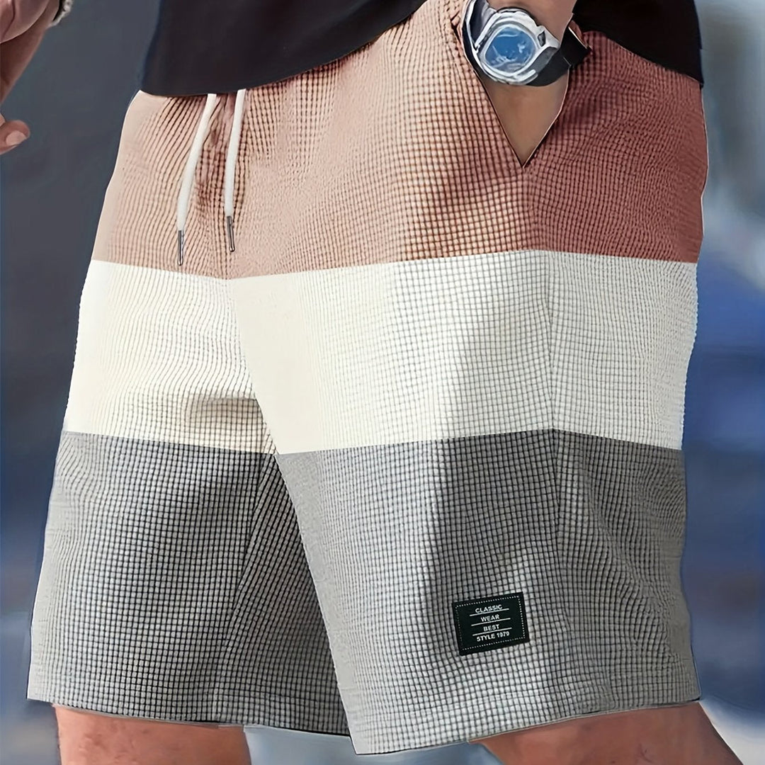 Warren | colour Block Casual Shorts