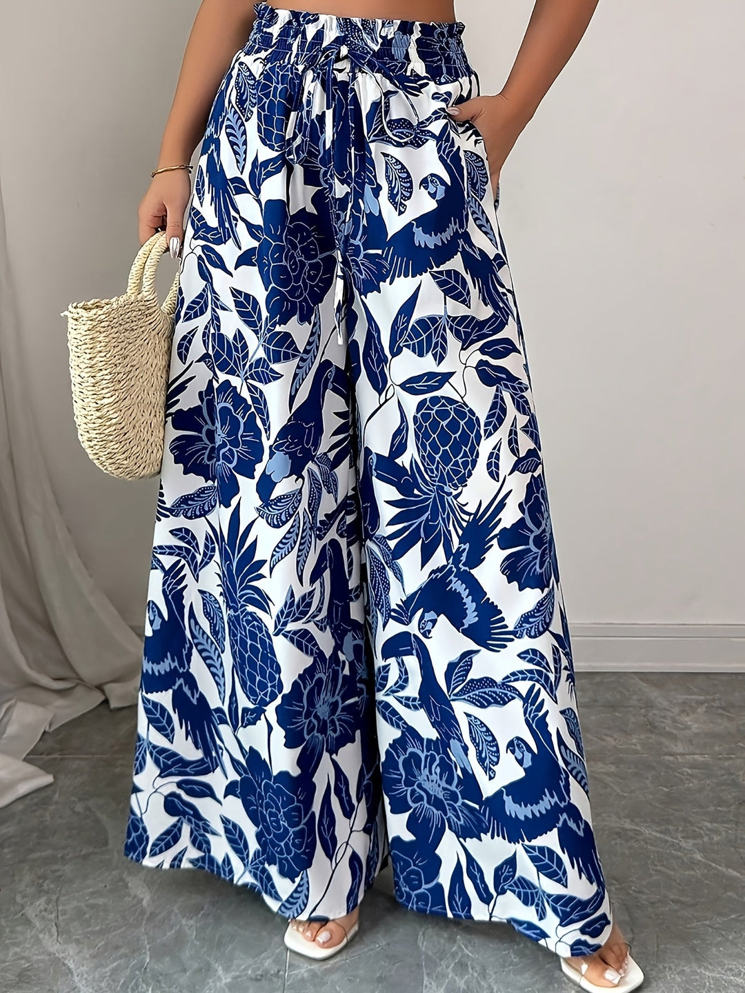 Lindsey | Flowing Wide-Leg Trousers