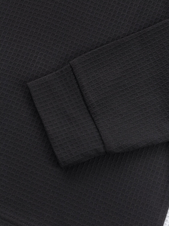 Curtis | Textured Long-Sleeve Henley